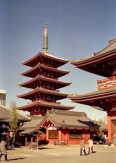 asakusa kannon temple japan