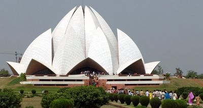 bahai house of worship delhi