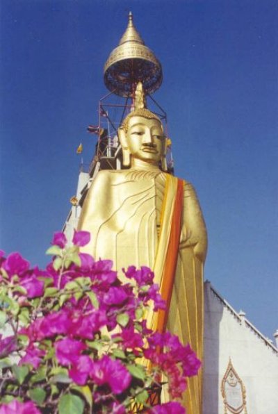 standing buddha