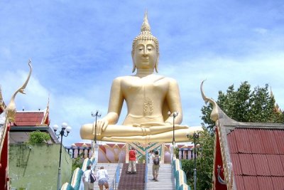 buddha statue on ko samui