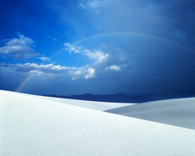 white sands