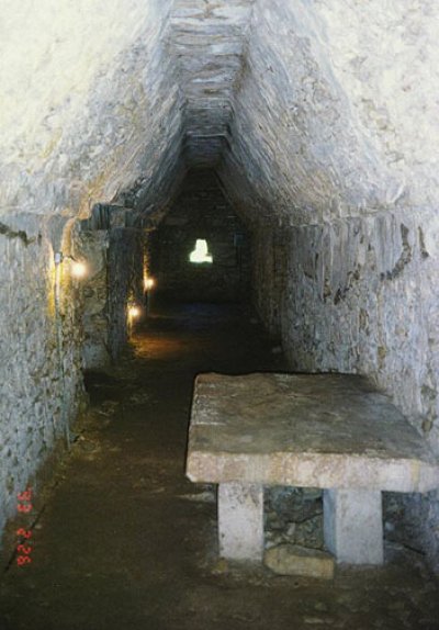 subterranean corridor