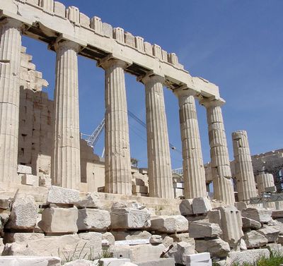 parthenon columns