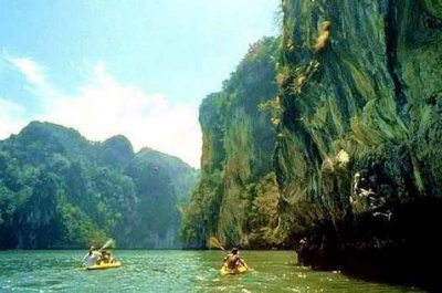 phang nga bay canoe