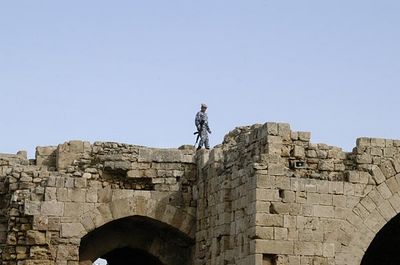 sea castle sidon lebanon