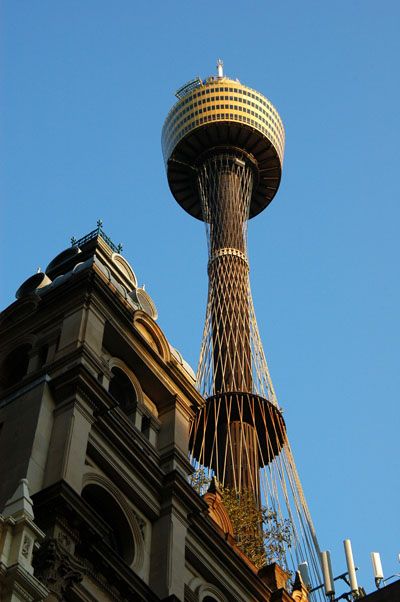 sydney tower construction