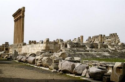 the temple of jupiter baalbek