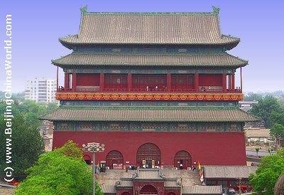 the bell and drum tower